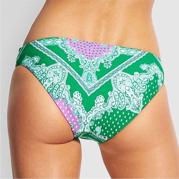NWT Seafolly Bandana Bay Hipster Jungle Bikini Bottom - Picture 2 of 8